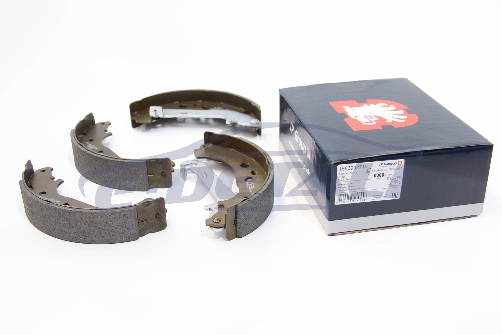 1563902710 JP GROUP JP GROUP  Щеки торм. задн. FORD Focus II 04-